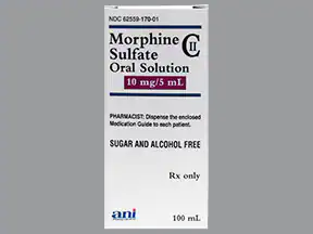 morphine 15 mg immediate release tablet